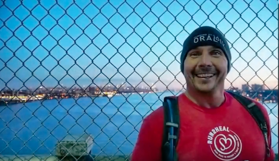 Why Christian Griffith is running from New York to San&nbsp;Francisco